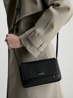 Luxusní CK Must crossbody, Černá barva, OS