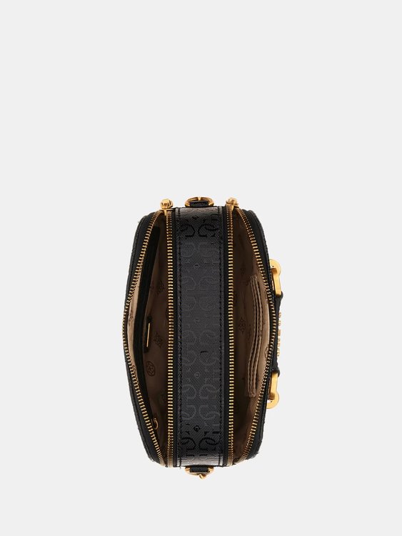 Módní Aveta crossbody, Černá barva, 2023