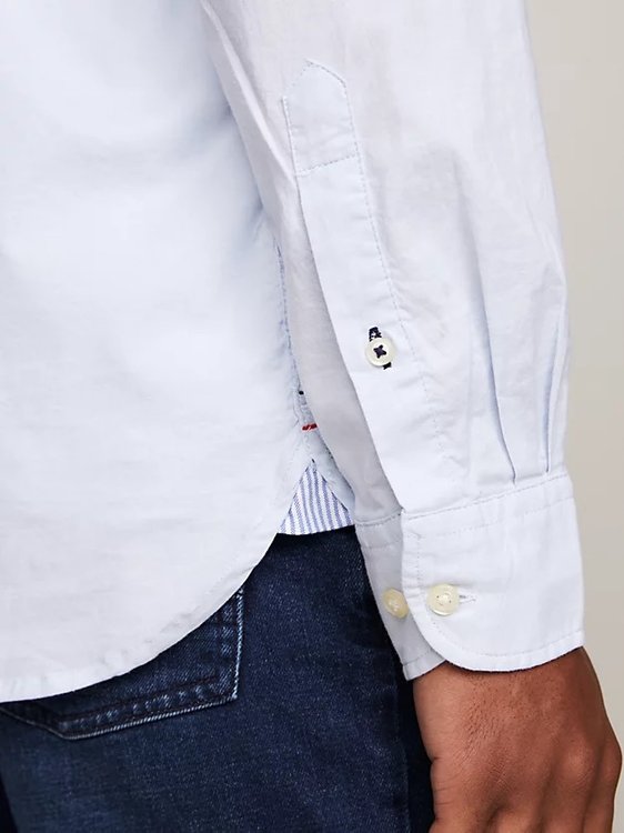 Luxusní Core 1985 Flex Oxford košile, Modrá barva, M, L, XL