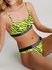 Luxusní Intense Power Plavky bikiny, Žlutá barva, XS, S, M, L