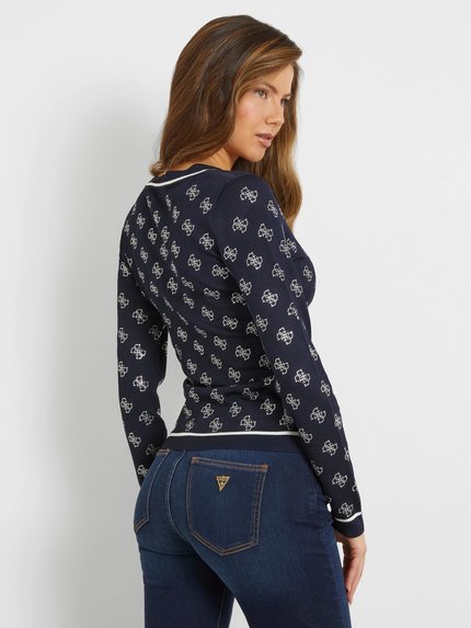 Módní Rosie 4G svetr, Modrá barva, 2024