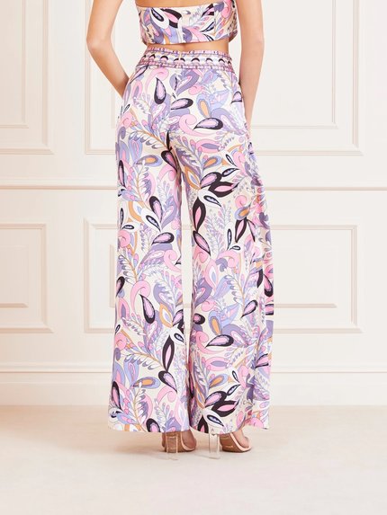 Módní Gypset kalhoty, Fialová, Růžová barva, 2024