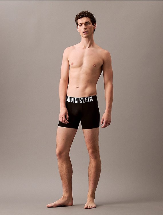 Intense Power boxery 3ks – Calvin Klein Underwear, Černá, Červená, Krémová barva Muži