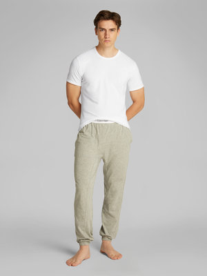 Calvin Klein Underwear – LV00NB4185-100 triko S/S CREW NECK 3PK