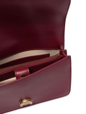 Mini Love Bag Icon kabelka – Pinko, Bordó barva Ženy