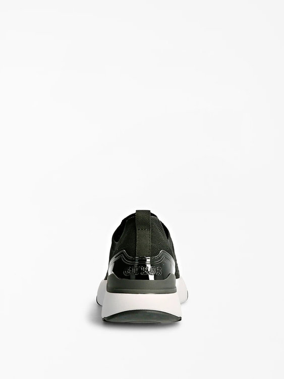 Módní Jannea tenisky, Černá barva, 2022