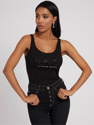 Luxusní Atena tílko, Černá barva, XS, S, M, L 1