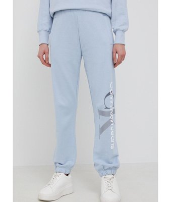 Luxusní Relaxed monogram tepláky, Modrá barva, XS, S, M