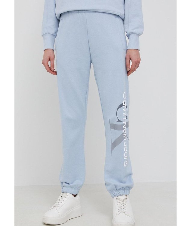 Luxusní Relaxed monogram tepláky, Modrá barva, XS, S, M