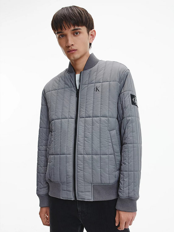 Liner bomber Šedá barva Muži