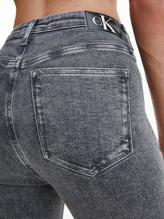 Skinny jeans Šedá barva Ženy