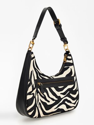 Aviana kabelka – GUESS, Bílá, Černá barva Ženy