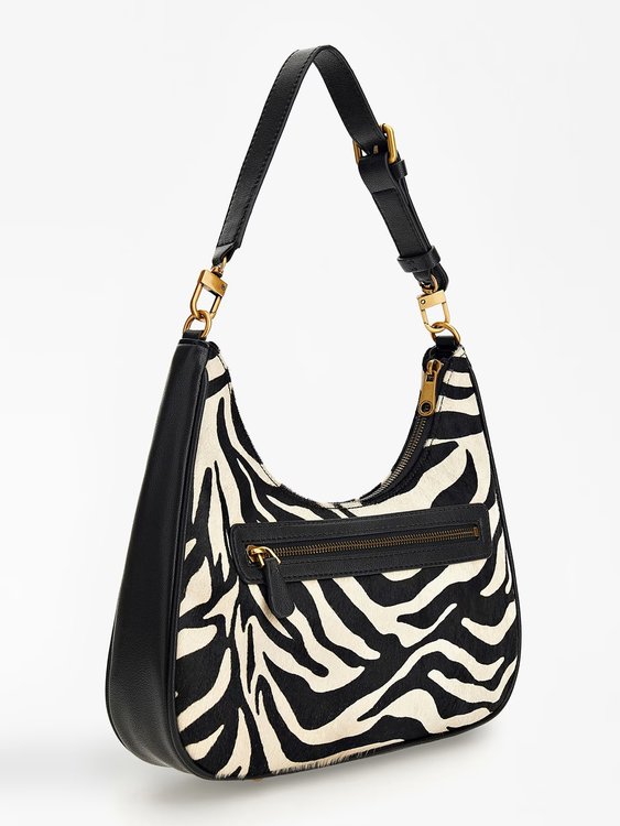 Aviana kabelka – GUESS, Bílá, Černá barva Ženy