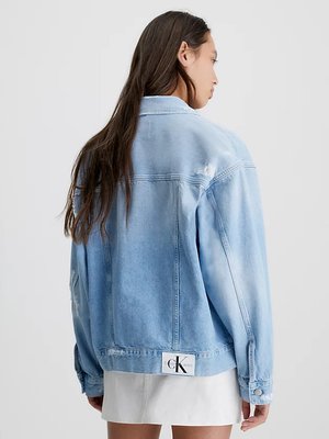 Dad Denim bunda – Calvin Klein Jeans, Modrá barva Ženy