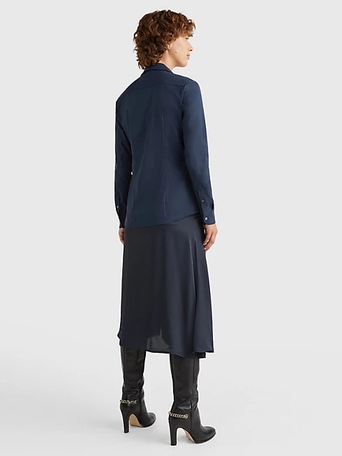 Módní Heritage košile, Modrá, Navy barva, 2023