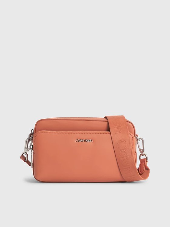 Calvin Klein Jeans – CK Must crossbody, Oranžová barva