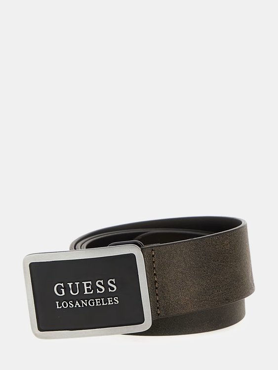 GUESS – Vintage pásek, Černá barva