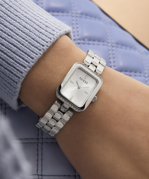 GUESS – Isla hodinky, Stříbrná barva 1