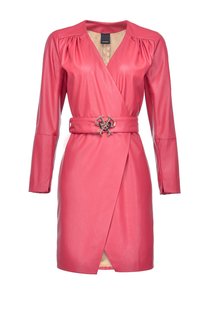 Pinko – Ottavio šaty, Růžová barva
