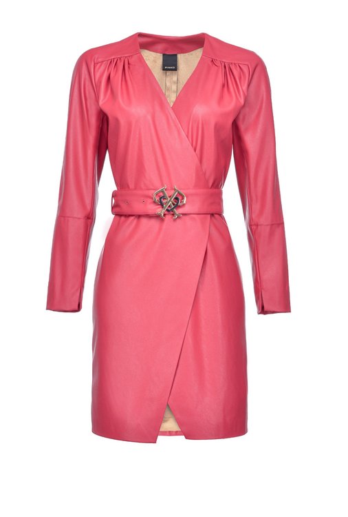 Pinko – Ottavio šaty, Růžová barva