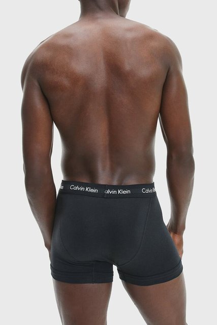 Módní Cotton stretch boxery 3ks, Černá barva, 2022