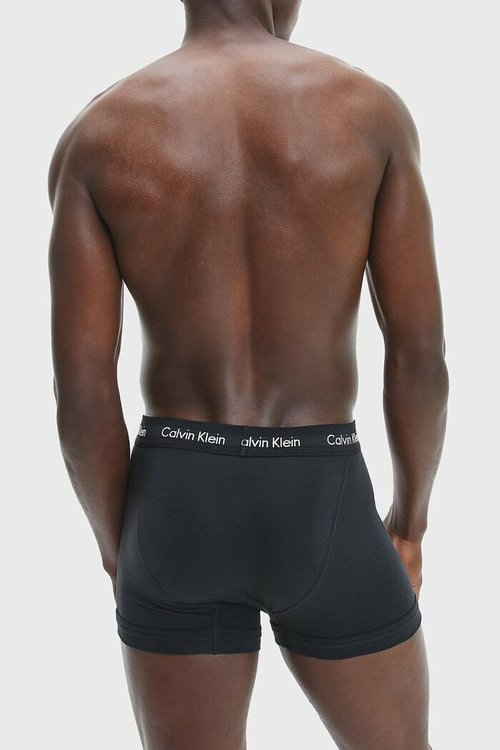 Módní Cotton stretch boxery 3ks, Černá barva, 2022