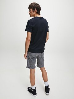 Triko Ck Essential Černá barva Muži, Muži