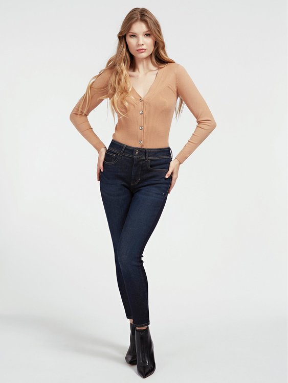 Jeans Shape Up – Guess, Modrá barva Ženy, Ženy