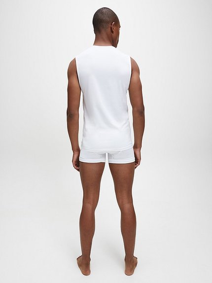 Módní Tílko Ck Black, Bílá barva, BASIC                                   , BASIC