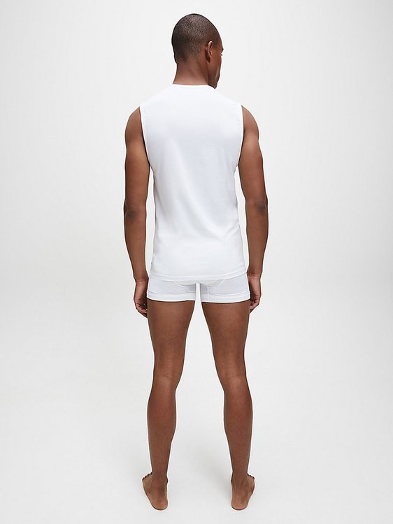 Módní Tílko Ck Black, Bílá barva, BASIC                                   , BASIC