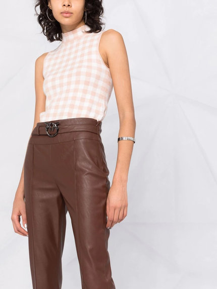 Pinko, Hnědá barva Campus kalhoty