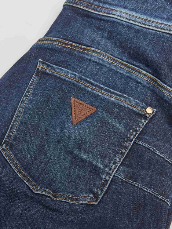 Módní Shaping fit jeans, Modrá barva, 2022 3