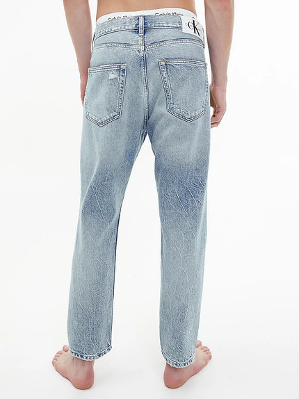 Luxusní Boyfriend jeans, Modrá barva, 36/NI