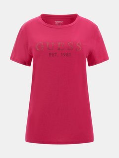 Luxusní 1981 Crysta triko, Růžová barva, XS, S, M, L