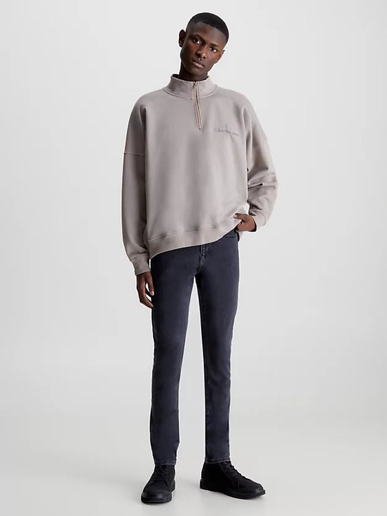 Módní Skinny jeany, Černá, Šedá barva, 2023