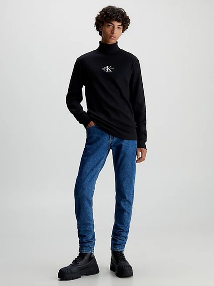 Módní Freefit Roll Neck triko, Černá barva, 2023