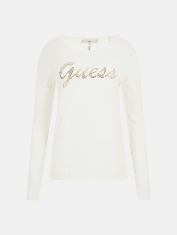 Luxusní Helene svetr, Bílá barva, XS, S, M