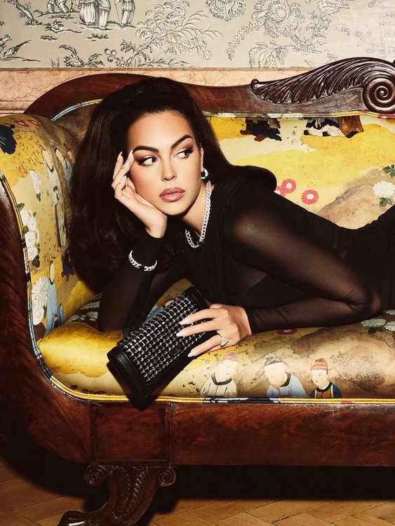 Gilded psaníčko Černá barva Ženy