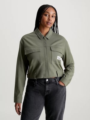 Milano Utility košile – Calvin Klein Jeans, Zelená barva Ženy