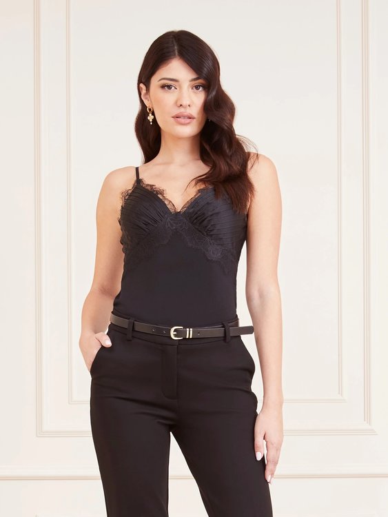 Garland Cami top Černá barva Ženy