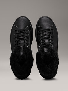 Módní YW0YW01590-0GJ tenisky, Černá barva, 2024