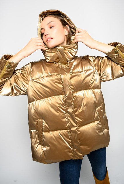 Savio bunda Zlatá barva Ženy