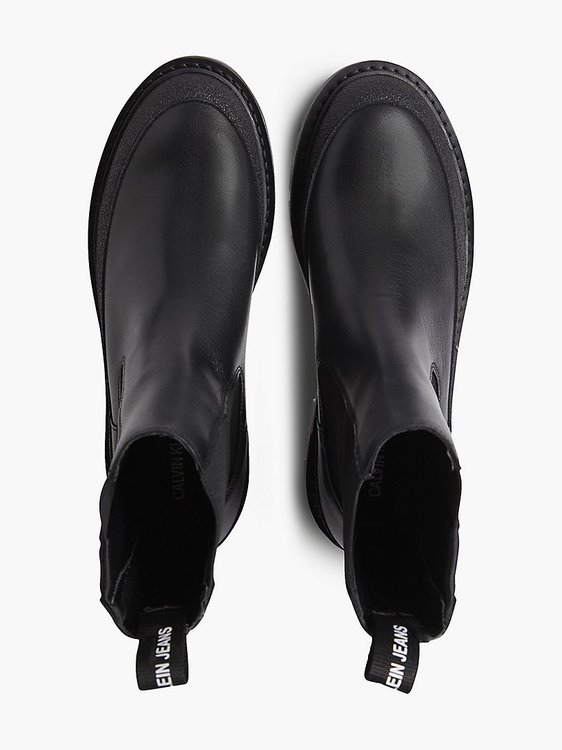 Chelsea kotníkové boty Černá barva Ženy