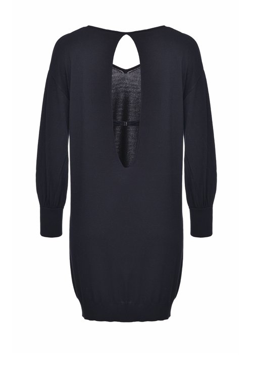 Swaziland šaty – Pinko, Černá barva Ženy