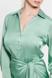 Luxusní Alya šaty, Zelená barva, XS, S, M, L