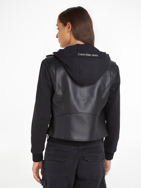 J20J221384-BEH bunda pu kůže – Calvin Klein Jeans Ženy