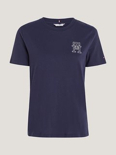 Modern Regular triko Navy barva Ženy