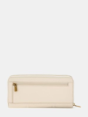 Lovide peněženka – GUESS, Krémová barva Ženy