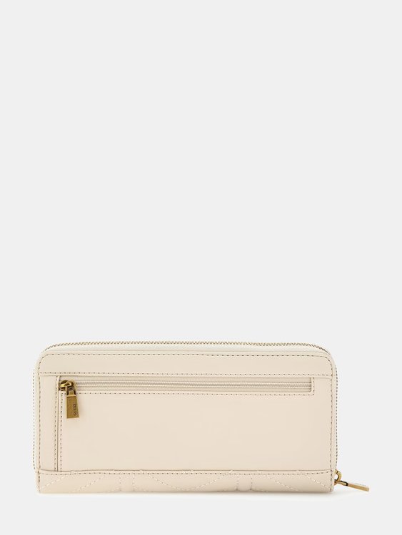Lovide peněženka – GUESS, Krémová barva Ženy