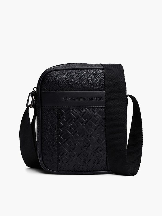 Tommy Hilfiger – TH Central Mono crossbody, Černá barva